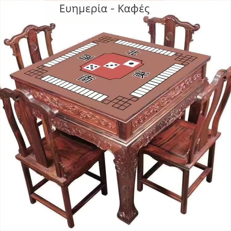 Τραπεζομάντηλο ματζόνγκ σε νέο κινεζικό στυλ με κρυστάλλινο βελούδο, απορροφητικό νερού, ηχομόνωση, ανθεκτικό στη φθορά, για οικιακή χρήση.