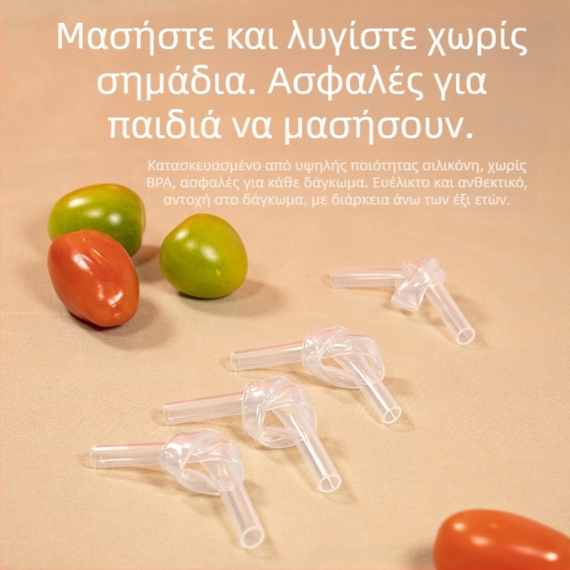 Slika Σιλικόνη κατάλληλη για τρόφιμα — ευθύς σωλήνας, βιοδιασπώμενο