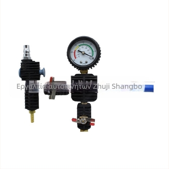 Yibo YB-011 Σετ 28 τεμαχίων ανίχνευσης διαρροών ψύκτη αυτοκινήτου με μετρητή πίεσης