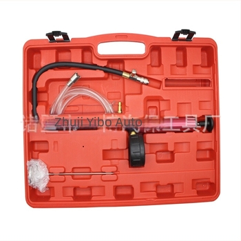 Yibo YB-011 Σετ 28 τεμαχίων ανίχνευσης διαρροών ψύκτη αυτοκινήτου με μετρητή πίεσης