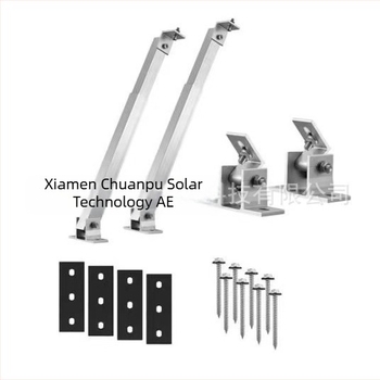 Chuanpu φωτοβολταϊκή βάση στήριξης από κράμα αλουμινίου, με ρυθμιζόμενα μπροστινά και πίσω πόδια