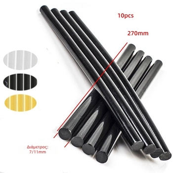 10 ειδικές λωρίδες κόλλας θερμού τήγματος για επισκευή βαθουλωμάτων αυτοκινήτου, From Cloud Technology, μοντέλο 7/11, καθαρό βάρος 106 g ή 250 g