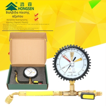 HS-DQB01 διαφραγματικός μετρητής πίεσης, εύρος μέτρησης 6, ακρίβεια 1,6, άμεση σύνδεση