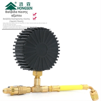 HS-DQB01 διαφραγματικός μετρητής πίεσης, εύρος μέτρησης 6, ακρίβεια 1,6, άμεση σύνδεση