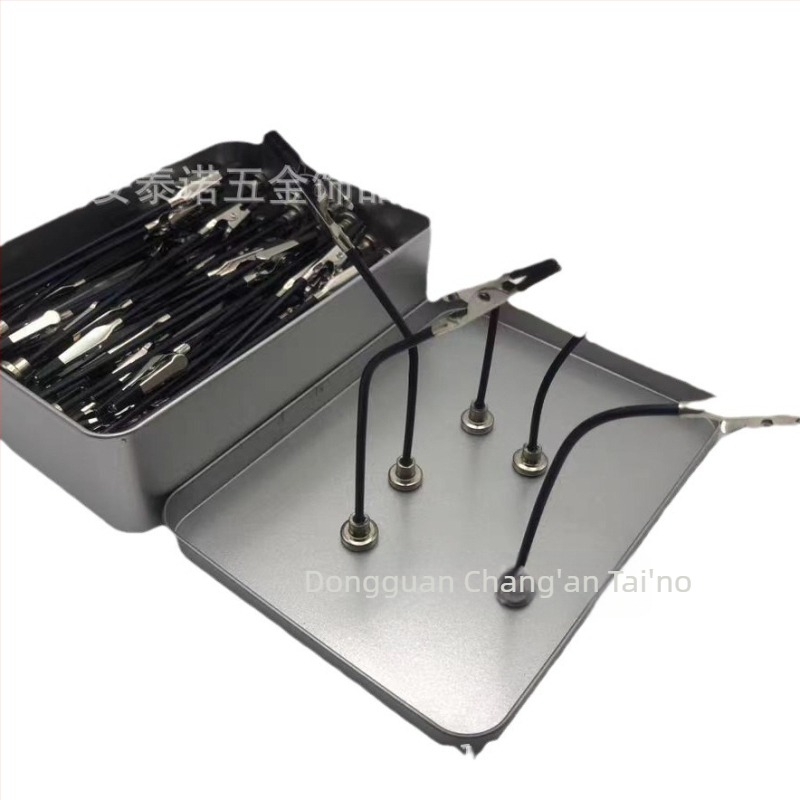 Κλιπ αλιγάτορα για σημειώσεις με μαγνητική βάση, ευέλικτος σχεδιασμός, κατασκευή από σίδηρο, φορτίο 20, Tylenol