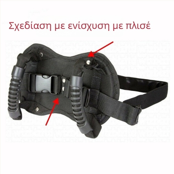 FIDRY 102 Χειρολαβή για το πίσω κάθισμα μοτοσικλέτας – υφαντό υλικό, λείο φινίρισμα, συμβατή με μοτοσικλέτες, ηλεκτρικά ποδήλατα και παραθαλάσσιο buggy