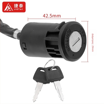 Damiesin 123-1222 καθολικός διακόπτης εκκίνησης για εκτός δρόμου μοτοσικλέτα με ηλεκτρικό κλειδί κλειδώματος πόρτας για buggy/beach buggy