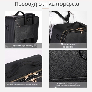 Φορητή τσάντα καλλυντικών μεγάλης χωρητικότητας για επαγγελματίες μακιγιάζ, πολυλειτουργικός αποθηκευτικός χώρος για μακιγιάζ, εργαλεία νυχιών και τατουάζ, με φερμουάρ, PU υλικό, βάρος 2 kg, επεκτεινόμενος διαχωριστής