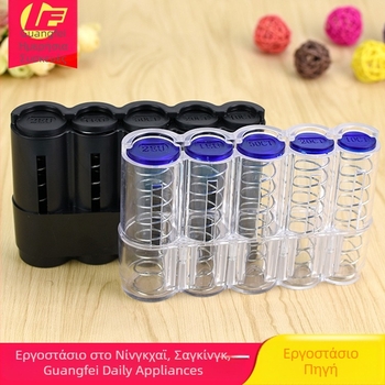 Guangfei πλαστικό πορτοφόλι νομισμάτων (Coin Purse) με άνοιγμα πατήματος, χύτευση με έγχυση, στυλ αστικής απλότητας