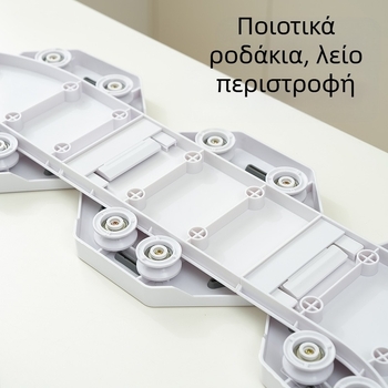 Περιστρεφόμενη πιατέλα σερβιρίσματος Lazy Susan — φορητή από ABS πλαστικό, προσαρμοζόμενη με εκτυπωμένο λογότυπο, Σειρά 55