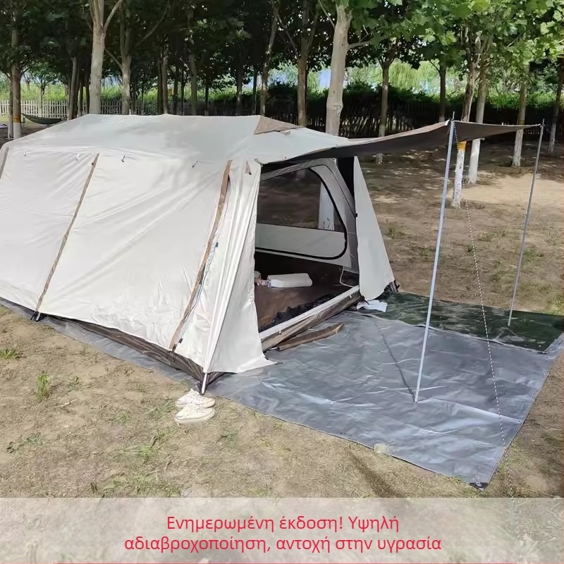 Εξωτερικό παχυσμένο χαλάκι κατασκήνωσης – διπλής όψης, PE υλικό, αδιάβροχο, UV προστασία, αντιγήρανση