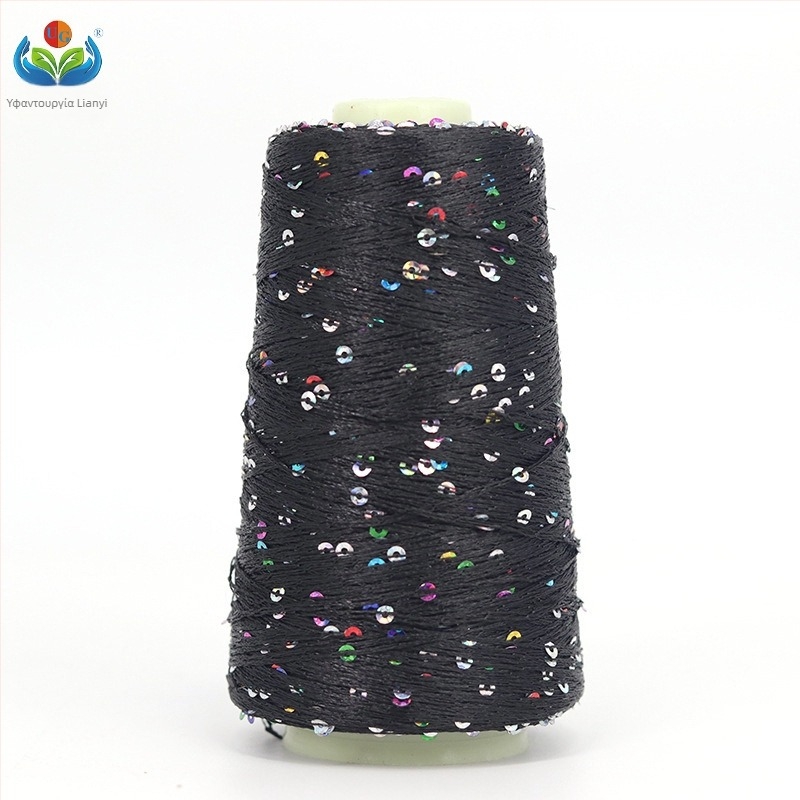 Διακοσμητική κλώστη με χάντρες – ring-spun, σωληνοειδής μορφή, για ύφανση, UG μάρκα