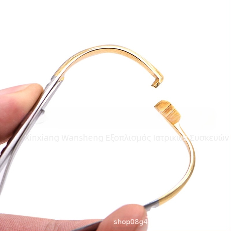 Οδοντιατρικός κρατητήρας βελόνας, τύπος άκρου, ανοξείδωτος χάλυβας, για ενήλικες, σετ 100 τεμάχια