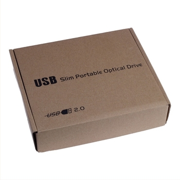 Εξωτερικός USB οπτικός δίσκος CDD01 – φόρτωση με συρτάρι, USB 2.0, CD24X/DVD8X ανάγνωση/εγγραφή, CD/DVD/VCD/D9