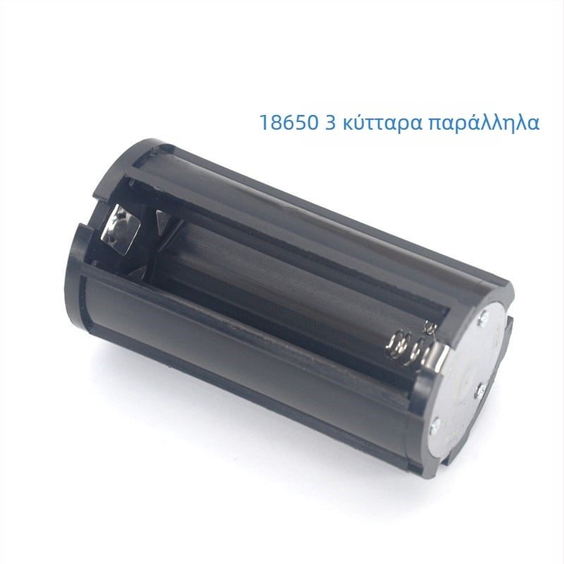 Κιβώτιο μπαταριών 18650 — θήκη για τρεις κυψέλες σε παράλληλη σύνδεση