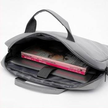 Ανδρικό επαγγελματικό χαρτοφυλάκιο με θήκες, από ύφασμα Oxford, αδιάβροχο και ανθεκτικό στη φθορά