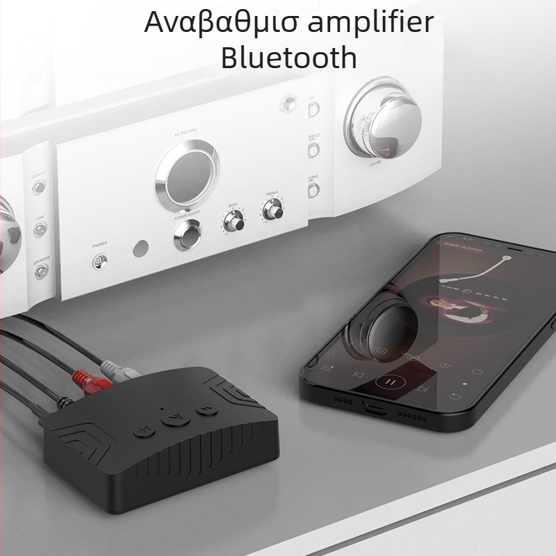 Bluetooth Μουσικός Δέκτης R20 με Type-C τροφοδοσία, AUX/RCA έξοδος, Plug-and-Play, Bluetooth 5.3, εμβέλεια έως 10 μέτρα