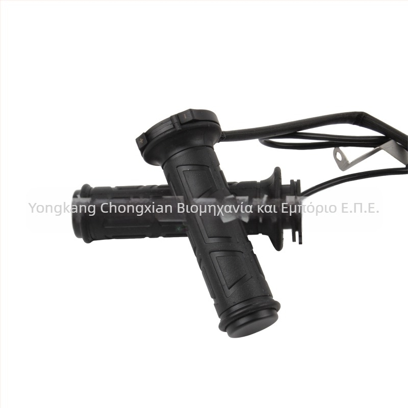 Powermotor Θερμαινόμενη λαβή τιμονιού μοτοσικλέτας – εξοικονόμηση ενέργειας, ρυθμιζόμενη, αδιάβροχη, καθολική εφαρμογή, καουτσούκ