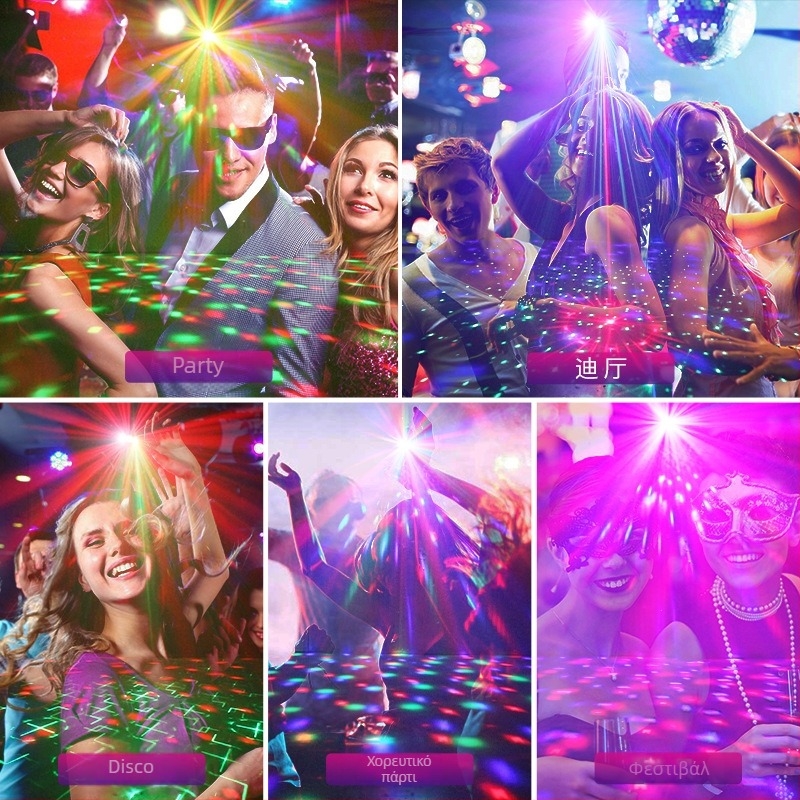 Μίνι φως λέιζερ για σκηνή με LED και λέιζερ, μοντέλο Y431, IP20, 5V, για εσωτερική χρήση