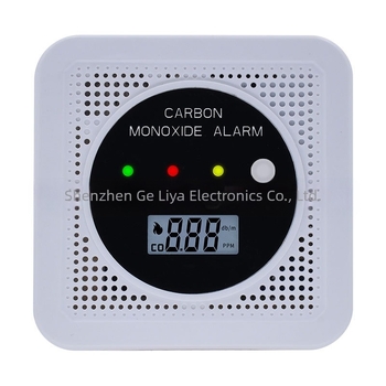 Διπλής λειτουργίας ανιχνευτής διοξειδίου του άνθρακα και καπνού, 360° ανίχνευση, ενσύρματο, τοίχο-εγκατάσταση, εμβέλεια 30 m², τροφοδοσία 4,5V