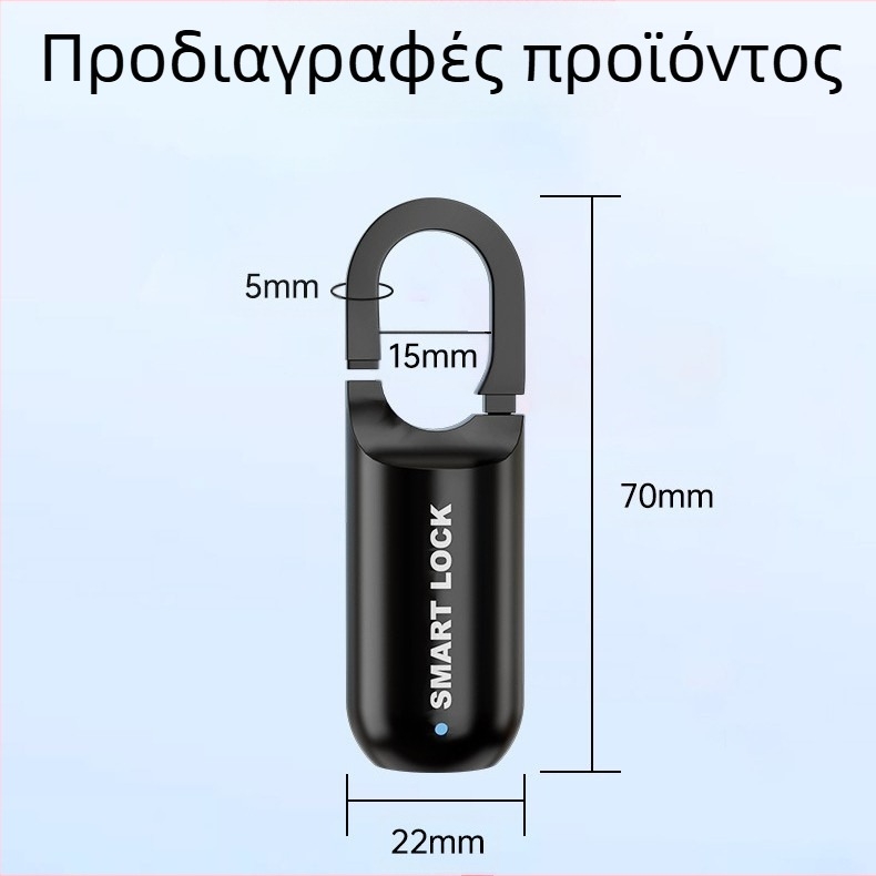 Κλειδαριά οικιακής χρήσης – Τύπος Ε, κράμα χάλυβα, για τσάντες, σακίδια και ντουλάπες, μοντέρνος μινιμαλισμός