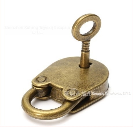 Bear Bag Padlock – Σίδηρος, Αντίκα, Διακοσμητικό Αξεσουάρ