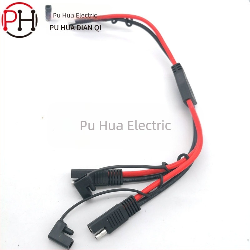 SAE Διακλαδωτής επέκτασης 1-2, 10 AWG καλώδιο ισχύος, ETL πιστοποιημένο, αυτοκινητικός συνδετήρας ηλιακής μπαταρίας