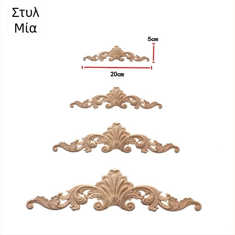 Χαραγμένη λωρίδα διακόσμησης επίπλων από ξύλο καουτσούκ, προσαρμόσιμο χάραγμα, λείανση επιφάνειας, οικιακή χρήση