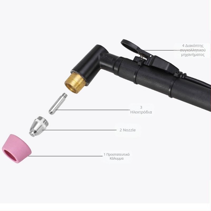 Giddy Αξεσουάρ Πλάσμα Κοπής για AG60/SG55 – Σετ 35 τεμαχίων με ηλεκτρόδια, ακροφύσιο και προστατευτικό κάλυμμα