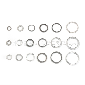 Fuyu αλουμινένιες φλάντζες, 540 τεμάχια σε κουτί, ανθεκτικές σε υψηλές θερμοκρασίες και στη διάβρωση, υλικό – κράμα αλουμινίου