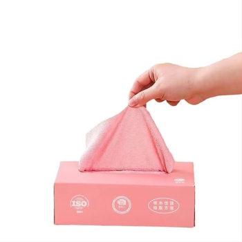 Πετσέτα πιάτων από μικροϊνες για σκεύη και μπολ, διπλής χρήσης υγρή/ξηρή, πλένεται