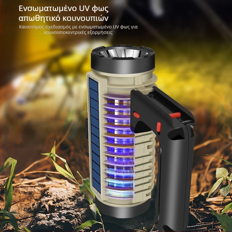 Φανάρι για κάμπινγκ LED, επαναφορτιζόμενο, μάρκας Astey