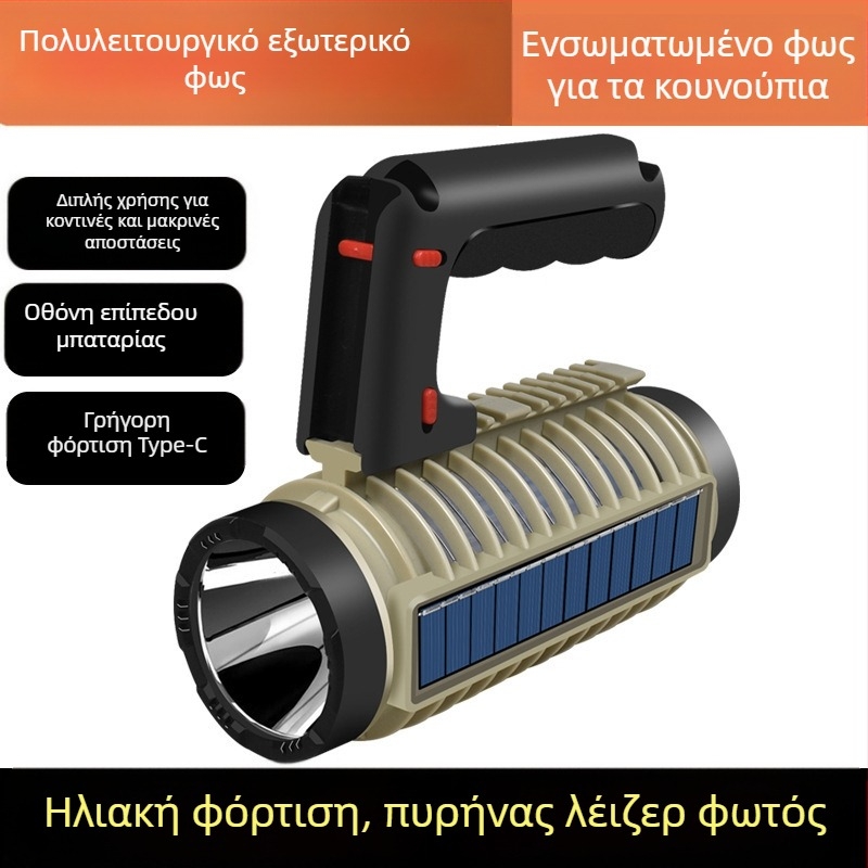 Φανάρι για κάμπινγκ LED, επαναφορτιζόμενο, μάρκας Astey