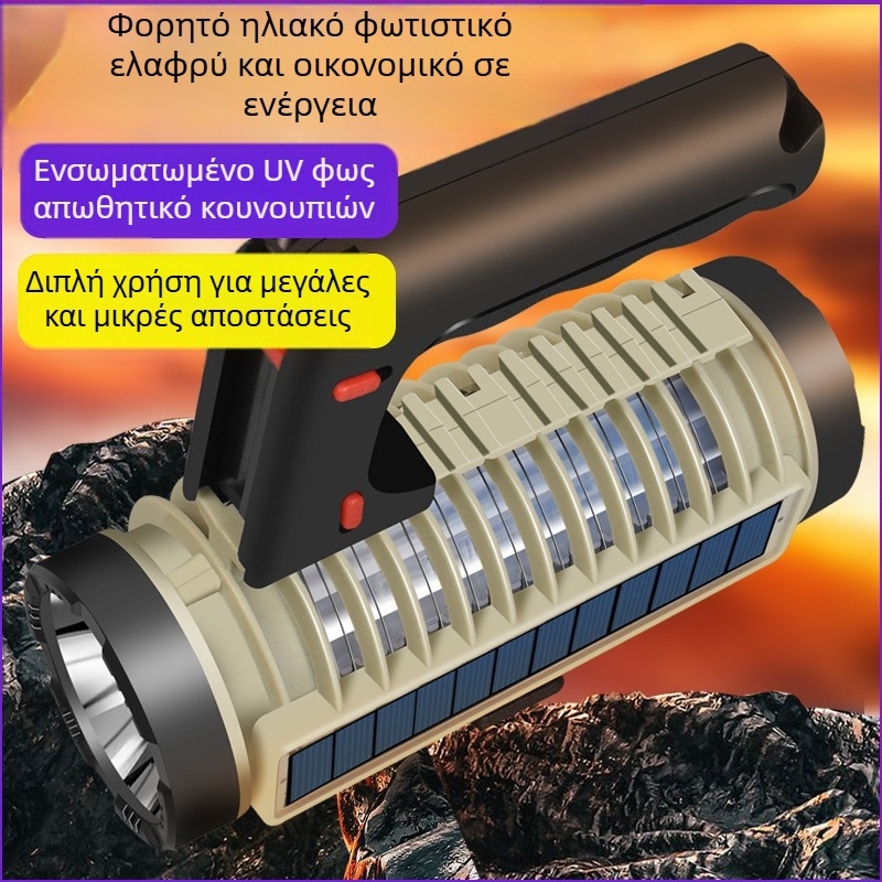 Φανάρι για κάμπινγκ LED, επαναφορτιζόμενο, μάρκας Astey
