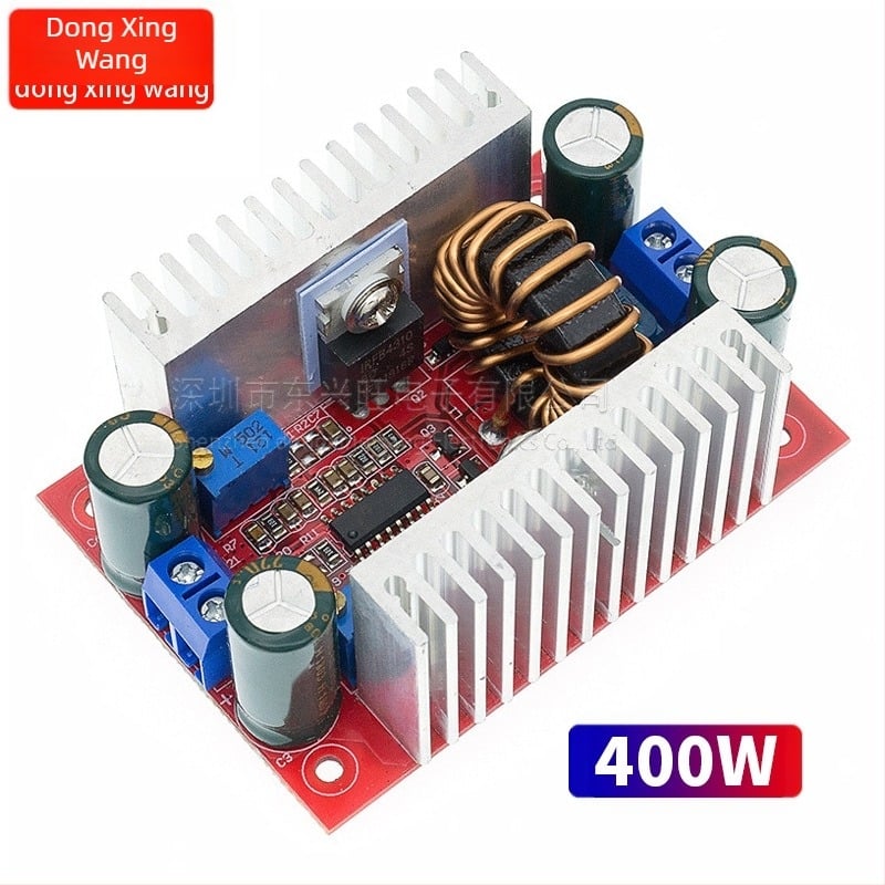 Μονάδα τροφοδοσίας DC-DC boost με σταθερή τάση και ρεύμα για LED ενίσχυση και φόρτιση μπαταρίας φορητού υπολογιστή, 400W, βάρος 60 g, DXW μάρκα