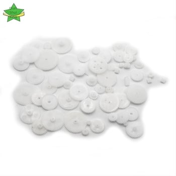 Σετ Γρανάζων Ρομπότ (58 Τύποι Πλαστικών Γρανάζων για DIY Κιβώτιο Ταχυτήτων)