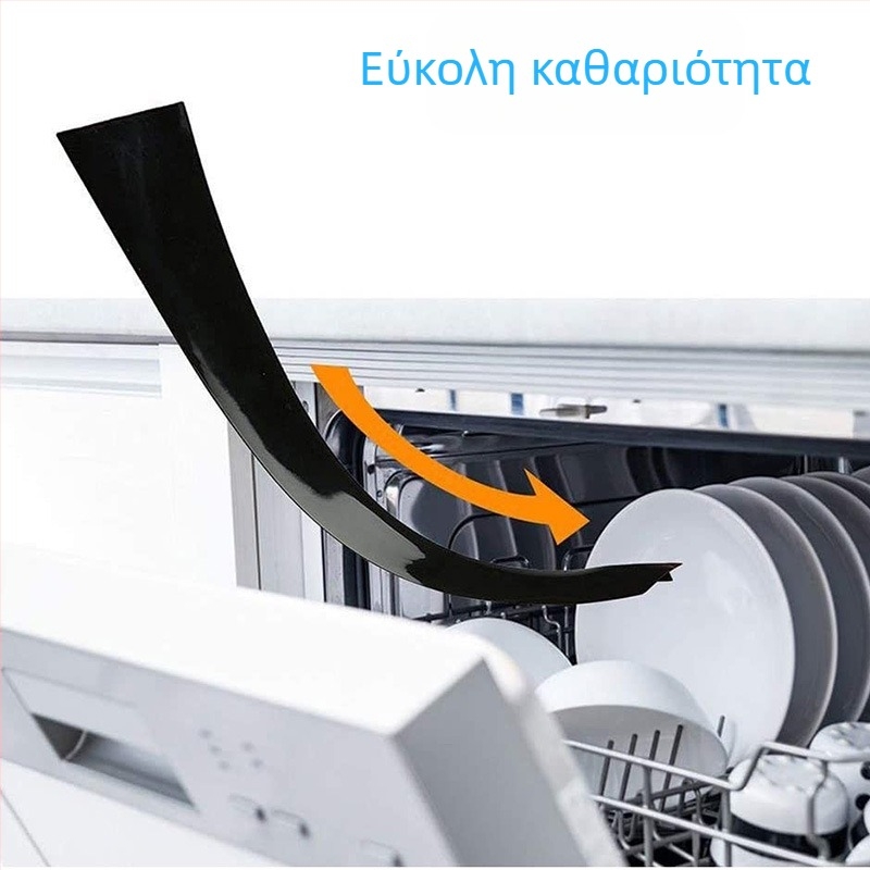 Λωρίδα σιλικόνης για τη σφράγιση του χάσματος ανάμεσα σε κουζίνα και γκάζι, αντι-ρύπανση και προστασία από σκόνη, μάρκα Zhongeng Rubber and Plastic