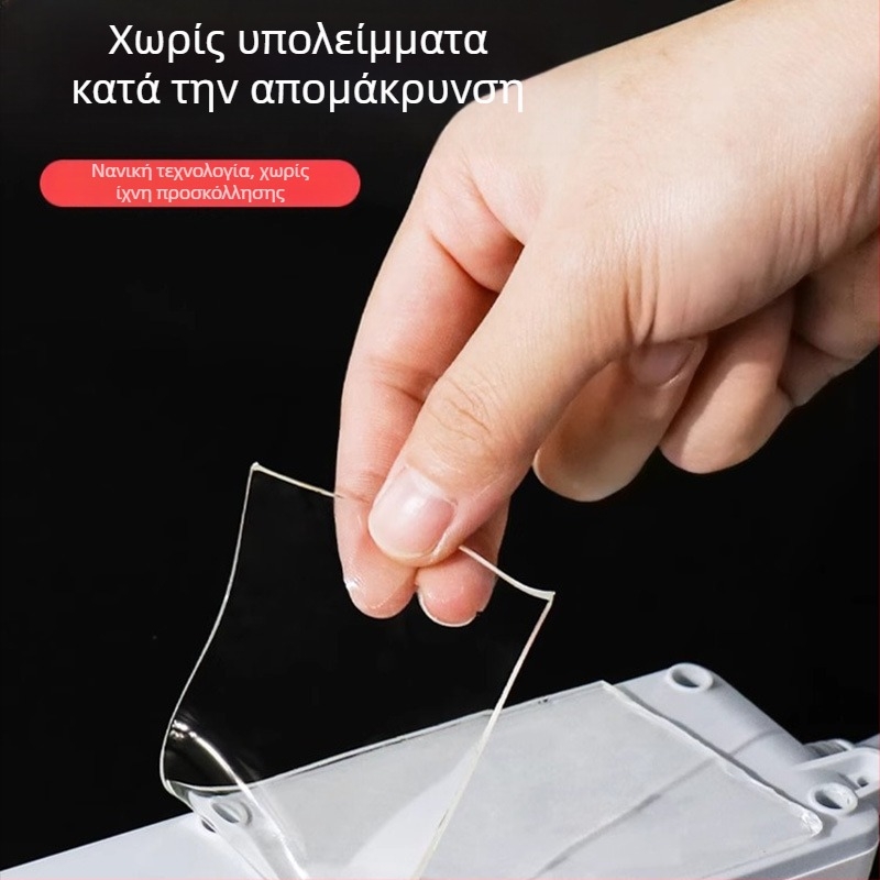 Νάνο ταινία (ακρυλική) – επαναχρησιμοποιήσιμη διπλής όψης κόλλα για στερέωση; λειτουργεί σε κανονικές θερμοκρασίες; κατάλληλη για διάφορες αποθήκευσεις