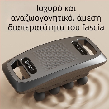Μασάζ fascia gun για ολόκληρο το σώμα με οθόνη LCD, κινητήρας με βούρτσες, ενσωματωμένη μπαταρία 1200–2000 mAh, 6+ κεφαλές μασάζ, θόρυβος κάτω από 36 dB