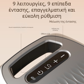 Μασάζ fascia gun για ολόκληρο το σώμα με οθόνη LCD, κινητήρας με βούρτσες, ενσωματωμένη μπαταρία 1200–2000 mAh, 6+ κεφαλές μασάζ, θόρυβος κάτω από 36 dB