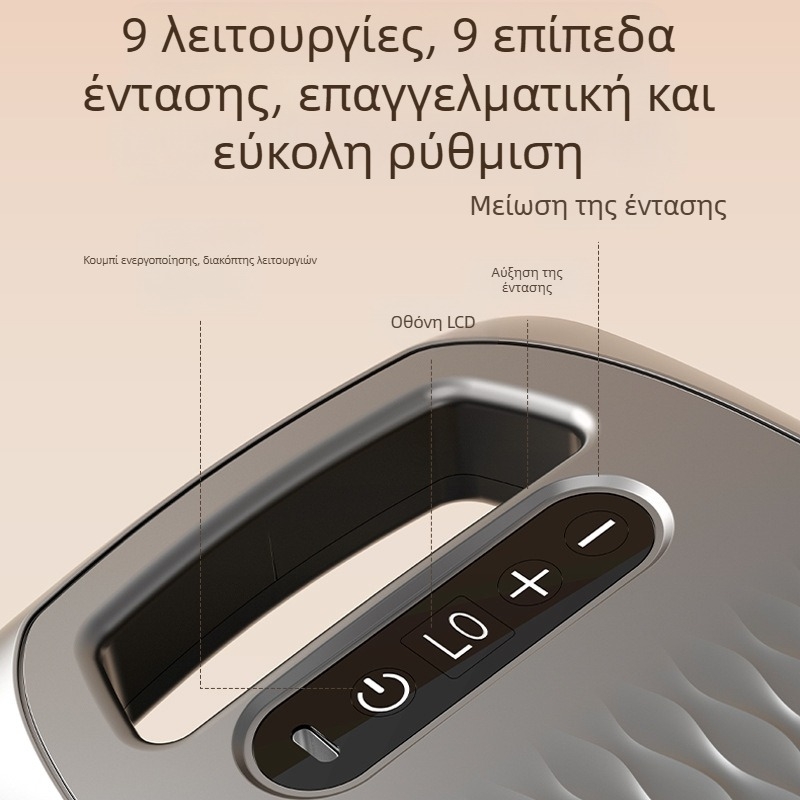 Μασάζ fascia gun για ολόκληρο το σώμα με οθόνη LCD, κινητήρας με βούρτσες, ενσωματωμένη μπαταρία 1200–2000 mAh, 6+ κεφαλές μασάζ, θόρυβος κάτω από 36 dB