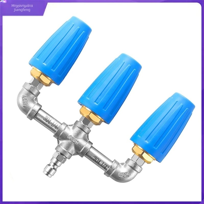 Πιστόλι νερού υψηλής πίεσης με περιστρεφόμενο ακροφύσιο τουρμπίνας — καθαρός χαλκός, Carpenter Peak