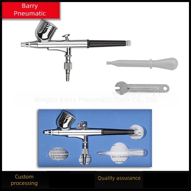 Bachri Spray Pen Set: ψεκαστήρας με τροφοδοσία με βαρύτητα, δεξαμενή 7 cc, ακροφύσιο 0,3 mm, πίεση 50 PSI
