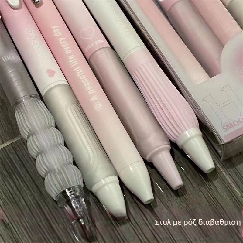 Διάφανο σετ στυλό με πινέλο, ανθεκτική άκρη CS, μη διαγράφεται, για μαθητές