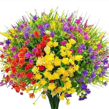 Τεχνητό φυτό από πλαστικό, 16 δεμάτια εξωτερικά, κατασκευή με έγχυση, σκοπός: γάμοι, εξωτερικοί χώροι, αντικείμενα φωτογράφισης, διακόσμηση σπιτιού