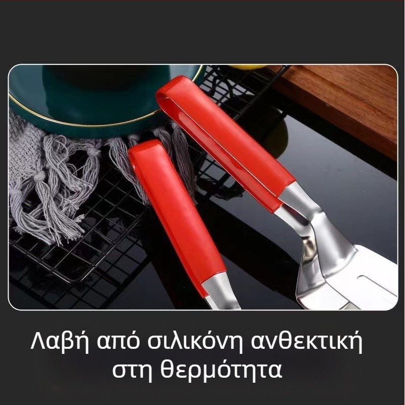 Κλιπ μπριζόλας από ανοξείδωτο χάλυβα, μη ολισθηρό, υψηλής θερμοκρασίας αντοχή, προστασία από τη σκουριά, πολυλειτουργικά κλιπ φαγητού (201 ανοξείδωτος χάλυβας)