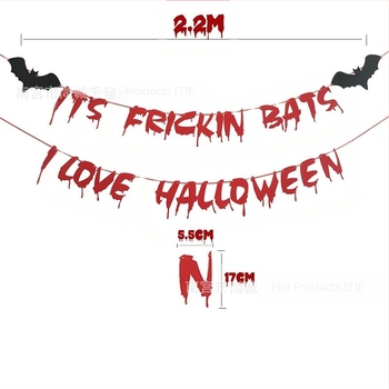 Αξεσουάρ διαμόρφωσης χώρου για το Halloween με κορδέλες από χαρτί/βελούδο και σημαίες; κατάλληλο δώρο; για πάρτι και συναυλίες