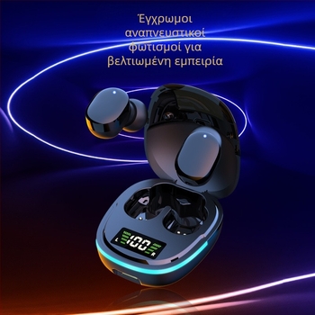 Ασύρματα Bluetooth αθλητικά στερεοφωνικά ακουστικά in-ear, Bluetooth 5.1, εμβέλεια 10 m, NFC, φωνητικός έλεγχος, διάρκεια μπαταρίας 8+ ωρών