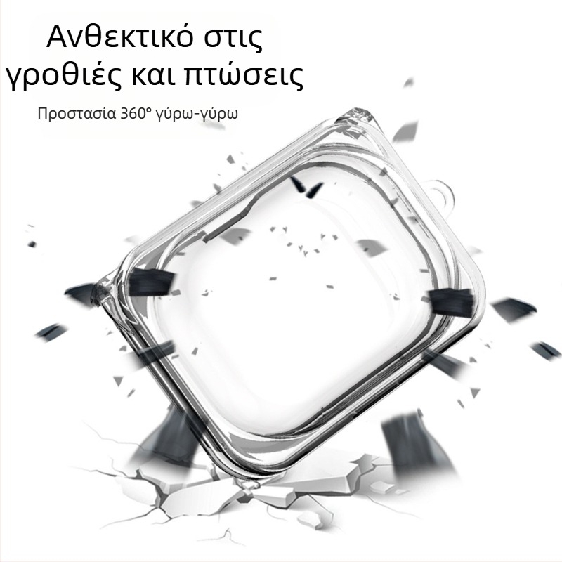 TPU προστατευτική σκληρή θήκη για Nothing Ear(A) Bluetooth ακουστικά — ανθεκτική σε πτώσεις, ανθεκτική στη σκόνη, φορητή αποθήκευση, κατασκευή με έγχυση, προσαρμοζόμενη