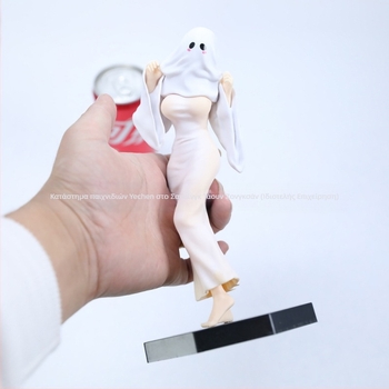 PVC φιγούρα γραφείου Halloween με φάντασμα κοπέλας, μη συναρμολογούμενη, συσκευασμένη σε διχτυωτή σακούλα, 14+ παιχνίδι, κατάλληλη για ενήλικες